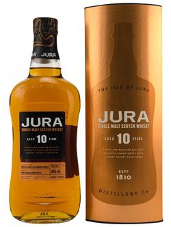 produkt Isle Of jura 10y 0,7l 40% Tuba
