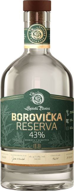 produkt Spišská Borovička Reserva 0,7l 43%