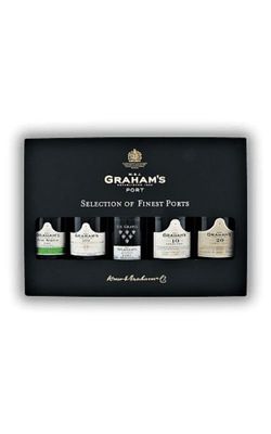 produkt Grahams Mini Selection Pack 5×0,2l Dřevěný box