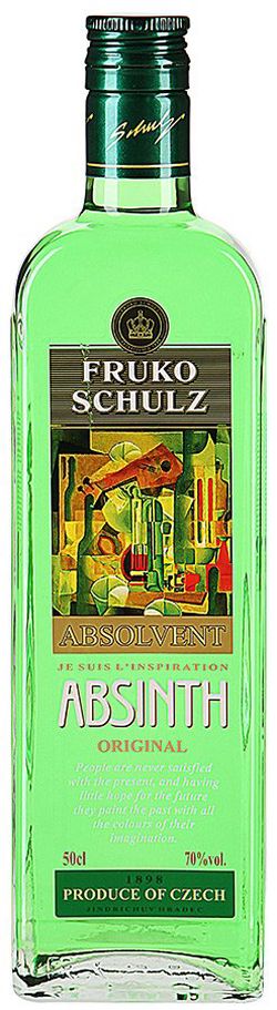 produkt Fruko Schulz Absinth Absolvent 0,5l 70%