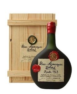 produkt Armagnac Delord 1963 0,7l 40% Dřevěný box