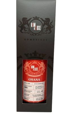 produkt Rom De Luxe Ghana 60,3% 21y 2000 0,7l 61% GB / Rok lahvování 2021