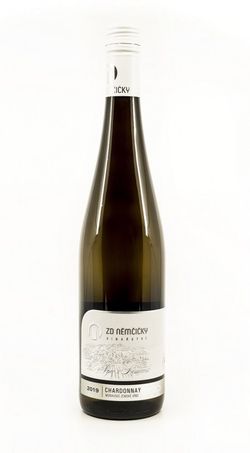 produkt ZD Němčičky Chardonnay Moravské zemské víno 2019 0,75l 12% Etiketa