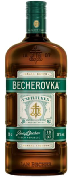 produkt Becherovka UNFILTERED Likér 38% 0,5L