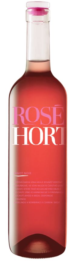 produkt Hort Pinot Rosé Pozdní sběr 2021 0,75l 13%
