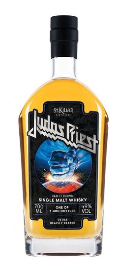produkt Judas Priest RAM IT DOWN Ultra Heavily Peated Whisky 0,7l 49% L.E.