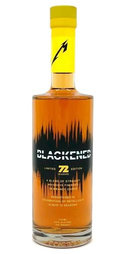 produkt Blackened Whiskey by Metallica 72 Seasons 0,75l 45% L.E.