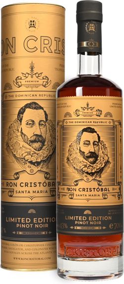 produkt Ron Cristobal Santa Maria Pinot Noir Finish 13y 0,7l 43% L.E. Tuba