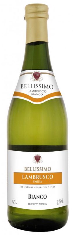 produkt Bellissimo Lambrusco IGT Bianco 0,75l 8%