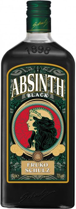 produkt Fruko Shulz Absinth Magic Black 0,7l 70%
