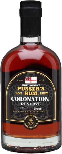 produkt Pusser's Coronation Reserve British Navy Rum 0,7l 54,5% L.E.