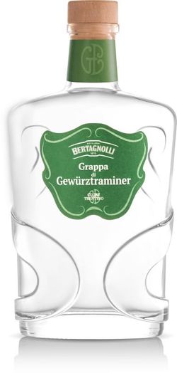 produkt Grappa Gewürztraminer Bertagnolli Trentino Bianca 0,7l 42%